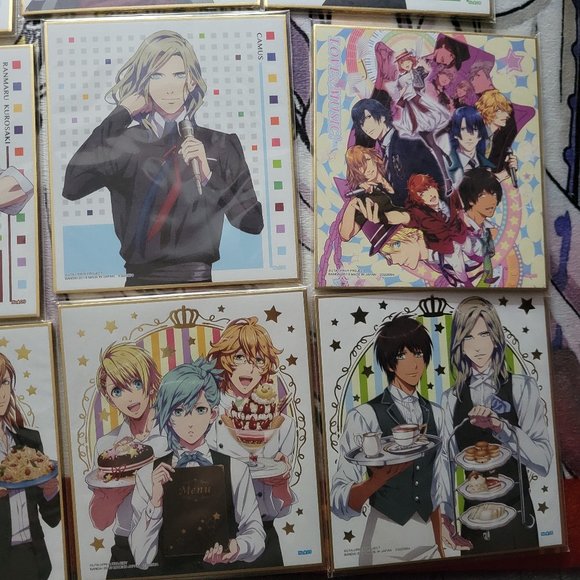 Uta no Prince-sama 16 Shikishi Art Card Set Lot - Picture 5 of 12